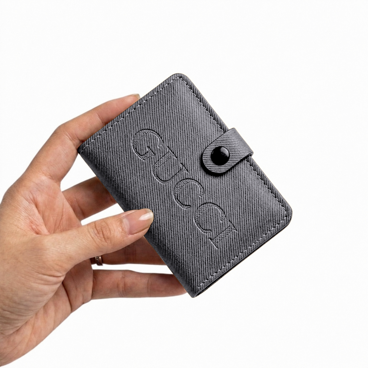 Men’s Premium Wallet – Stylish Card Holder with Snap Closure
