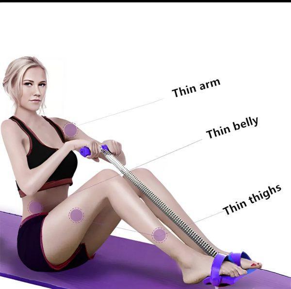 Tummy Trimmer Abdominal Exercise Machine – Home Workout Fitness Trainer