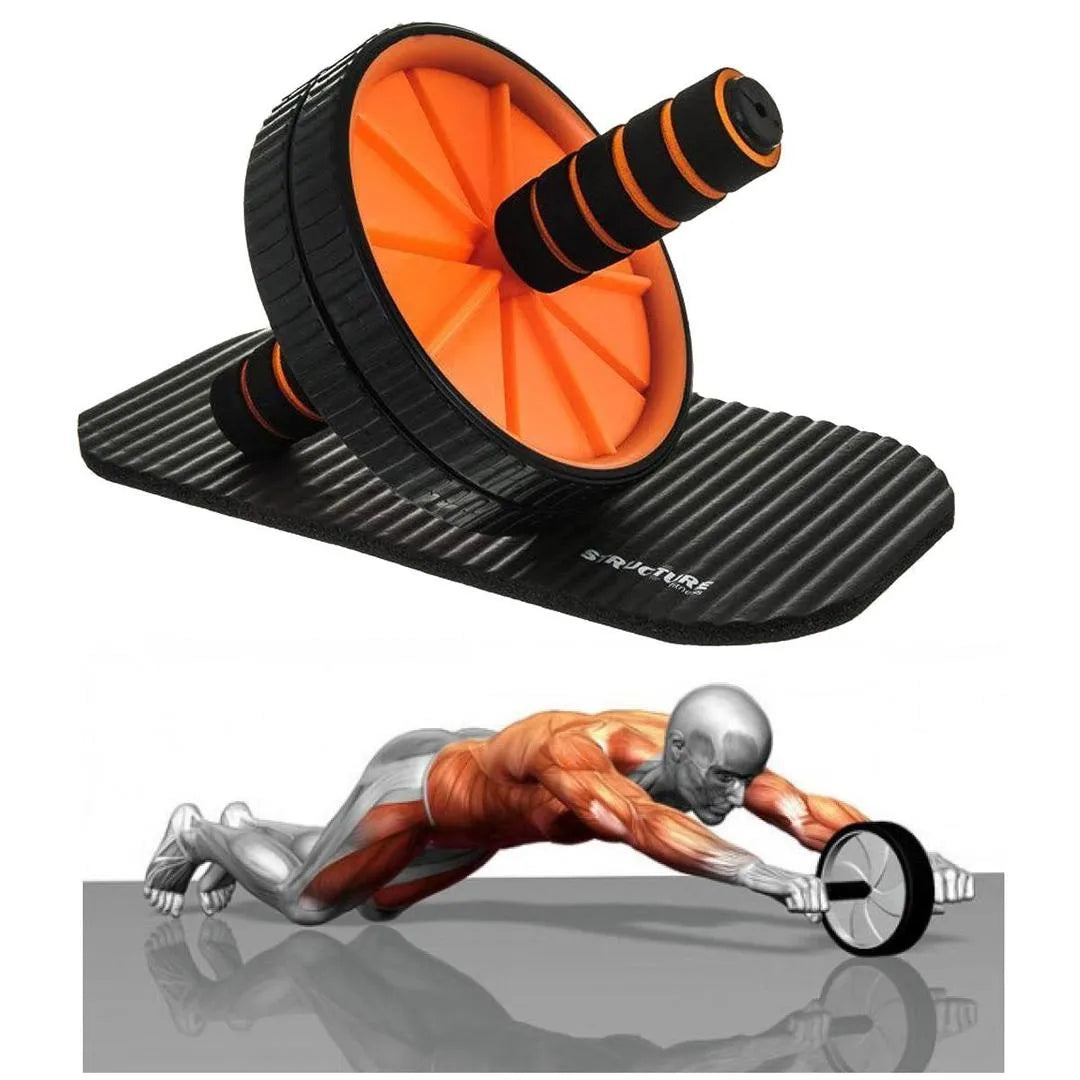 AB Roller Wheel for Abs & Core Workout – Home Fitness Exercise Wheel