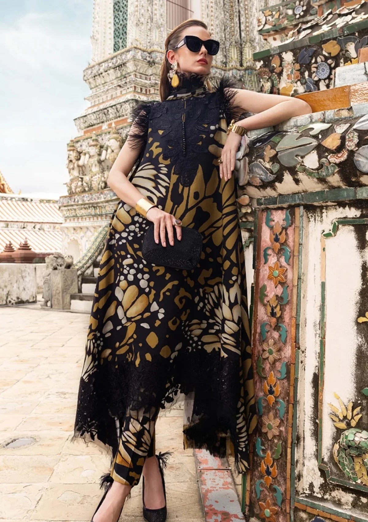 Elegant Premium Printed 3 Piece Lawn Suit for Women – Designer Style Unstitched Dress