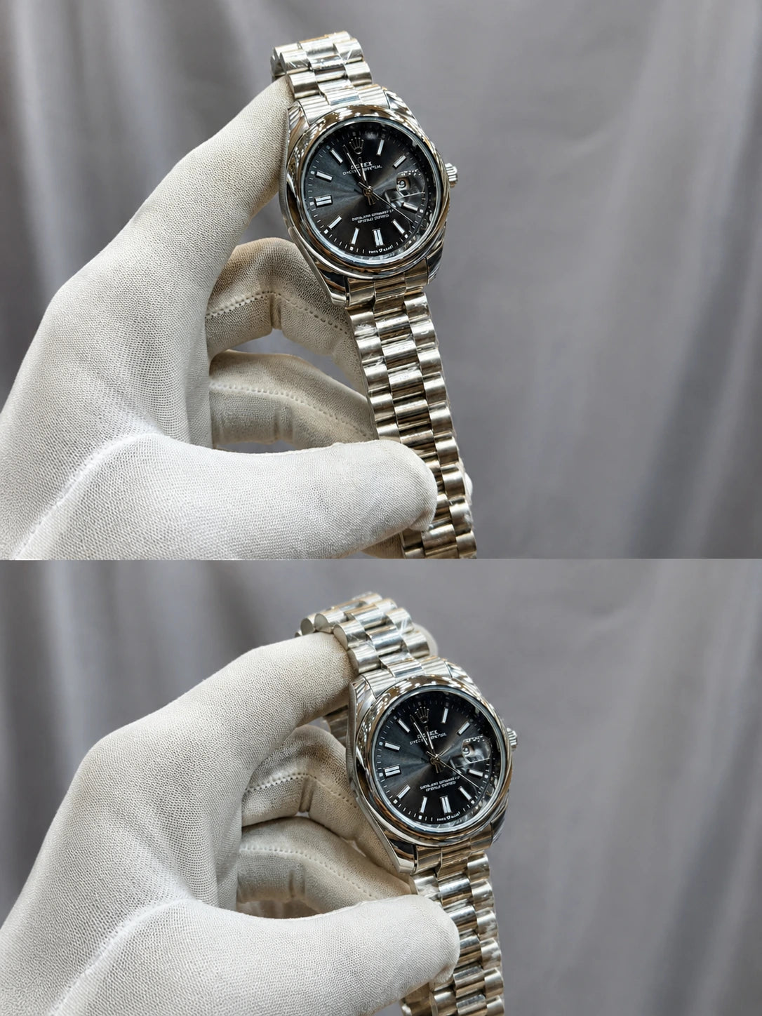 Rolex Brand Watch With Stainless Steel Chain| Premium Analog Business Watch