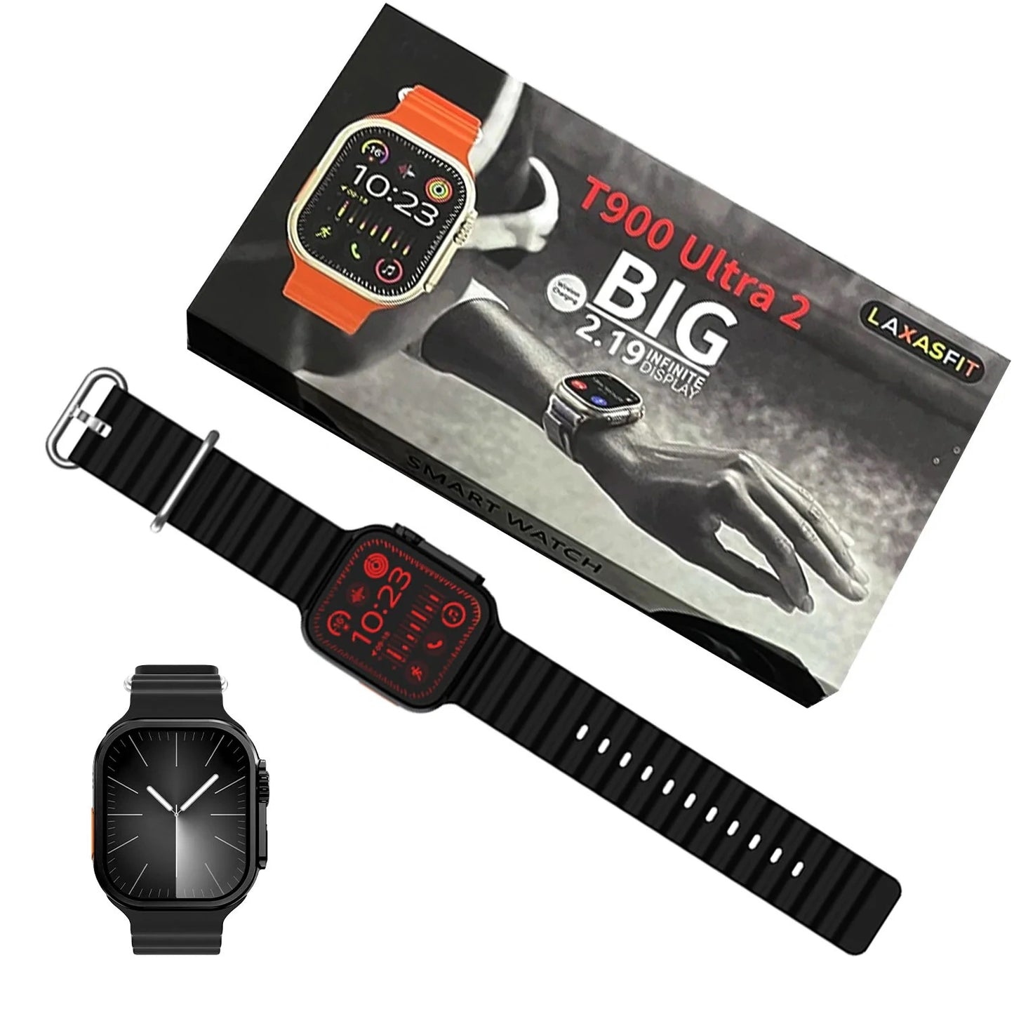 T900 Ultra 2 Smart Watch – 2.19" Infinite Display with Wireless Charging