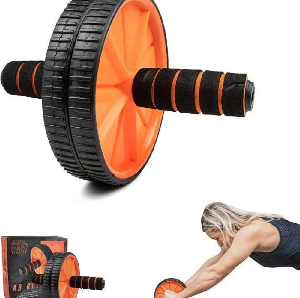 AB Roller Wheel for Abs & Core Workout – Home Fitness Exercise Wheel