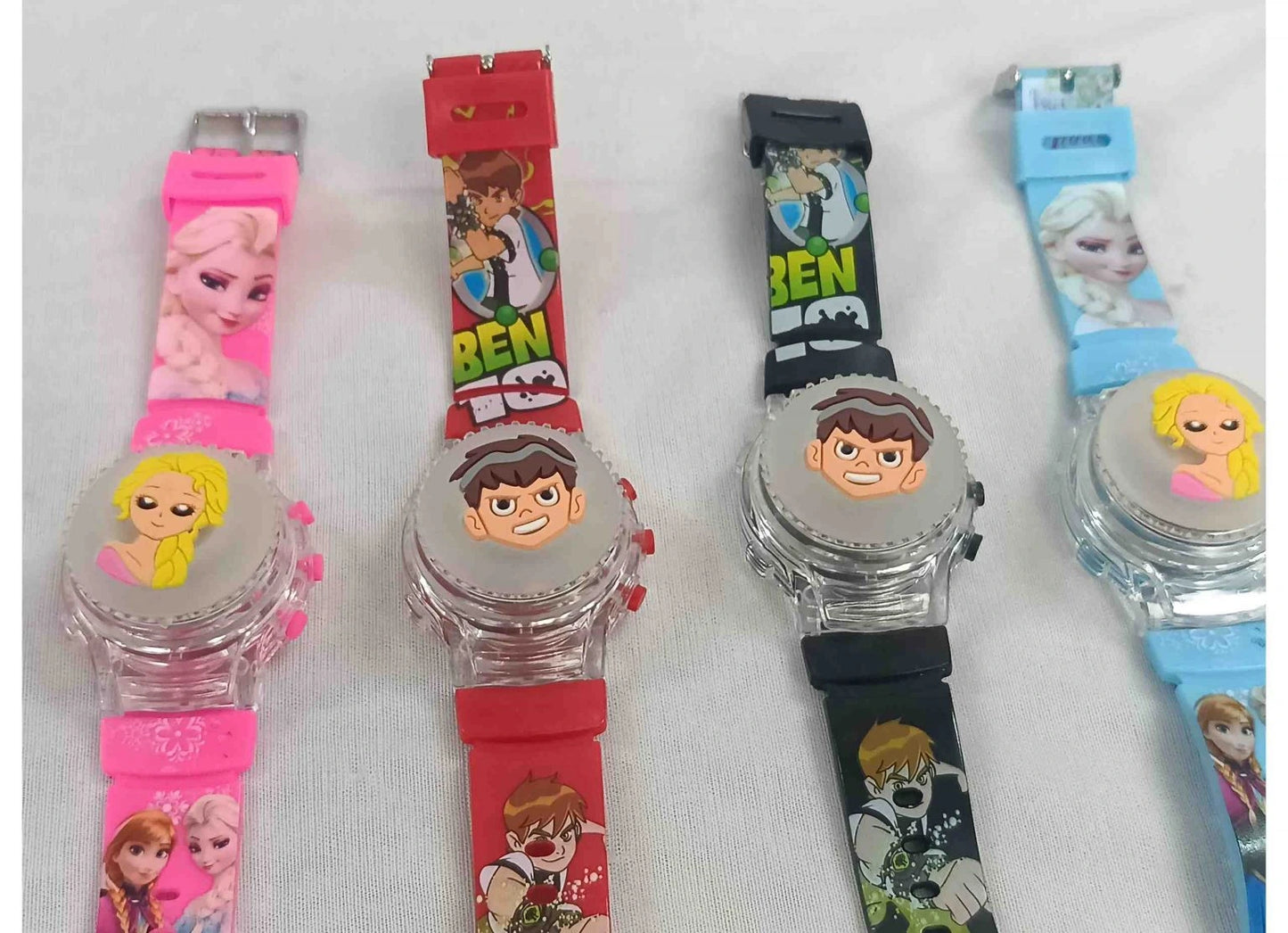 Ben 10 LED Kids Watch – Colorful Cartoon Light-Up Wrist Watch for Boys & Girls | Fun Gift for Kids